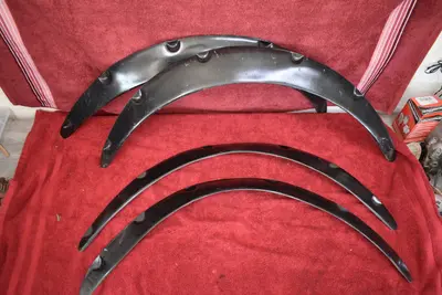 70-78 Datsun 240Z 260Z 280Z COUPE bolt on fiberglass fender flare set of 4 NEW