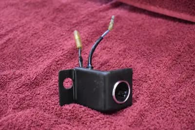 70-71 Datsun 240Z series 1 cigarette lighter socket + bracket OEM used