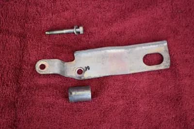 Datsun 280Z 280ZX front engine hoist hook w/bracket + spacer OEM used