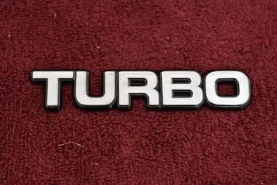 280ZX turbo trunk hatch lid emblem OEM used 79896-S8061