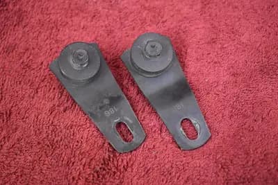 96-2001 4Runner A/C condenser upper mount bracket tabs OEM used