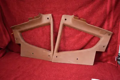 74-76 Datsun 260Z 280Z coupe RH + LH quarter window interior trim OEM used BRN