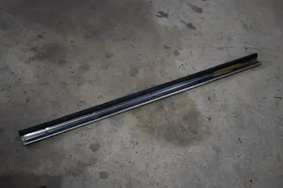 77-78 Datsun 280Z coupe luggage riser trim w/plastic + metal strip *READ ME