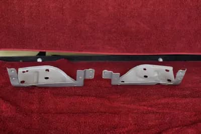 77-78 Datsun 280Z front turn singal mounting plate panel pair RH + LH OEM used