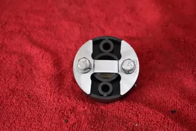 70-78 Datsun steering column coupler rag joint w/poly coupler AMPCO OEM used