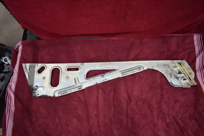 70-73 Datsun 240Z LH driver door window glass frame ONLY used OEM