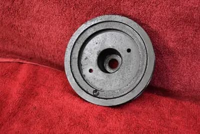 70-73 Datsun 240Z harmonic balancer add on A/C pulley OEM used
