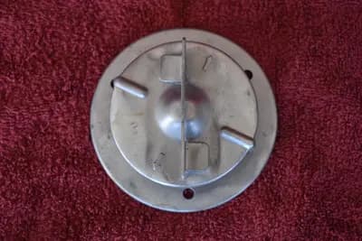 71.5-1973 Datsun 240Z gas cap + collar + tether OEM used