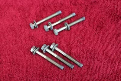 85-89 Toyota MR2 headlight motor mounting bolts set of 6 OEM used