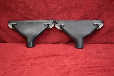 70-73 Datsun 240Z defrost vent duct pair RH + LH OEM used