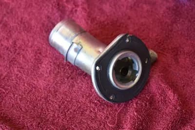 77-78 Datsun 280Z coupe gas filler fuel neck OEM used