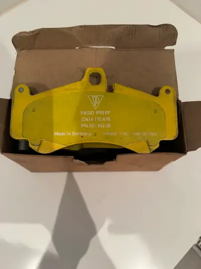 Porsche Pagid Yellow P90 FF Brake Pads