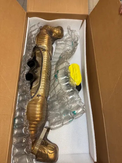 2021-2025 Porsche 992 GT3 and GT3 RS Centre Exhaust Silencer and Exhaust Dual Tail Pipe