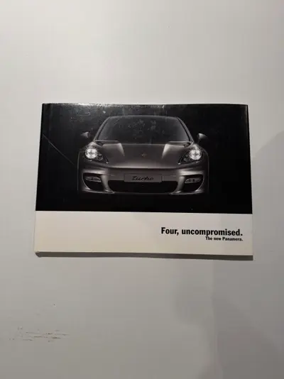 2008 Porsche Panamera Four, uncompromised Book