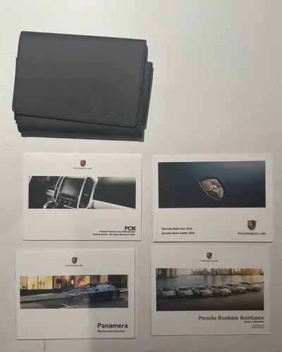 2016 Porsche Panamera Manual Set