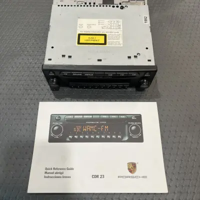 2003-2004 Porsche 911 Boxster Radio Stereo CDR23 CDR-23 99664512903 OEM Used