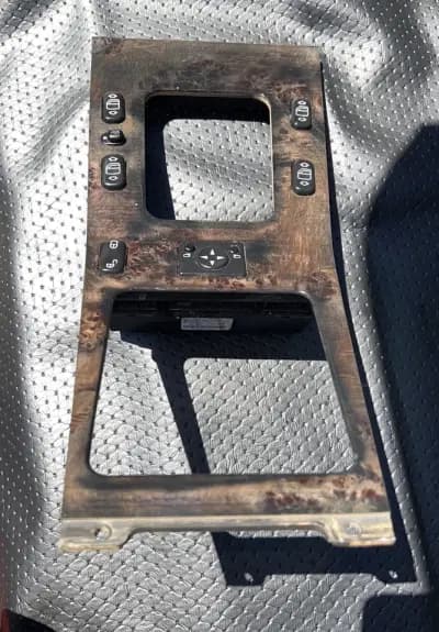 02-05 Mercedes Benz ML Center Console Power Window Switch A1638206910 Maple Oem