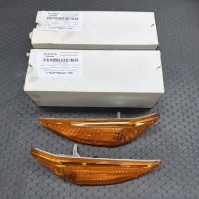 PORSCHE 911 BOXSTER CAYMAN 991 OEM Turn Signal Pair New Left And Right