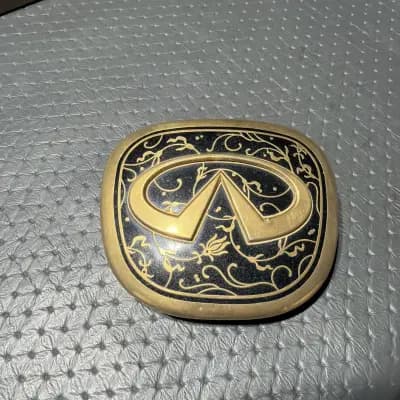 RARE OEM Infiniti Q45 G50 Gold Cloisonné Emblem Floral Badge 1990-1996 JDM