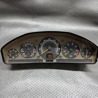 1999-02 Mercedes R129 Instrument Cluster Speedo 1294402911 OEM 194k Orion Gray