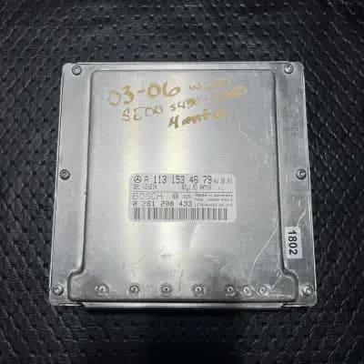 2000 to 2006 Mercedes S430 S500 ECU ECM Engine Control Module Unit OEM