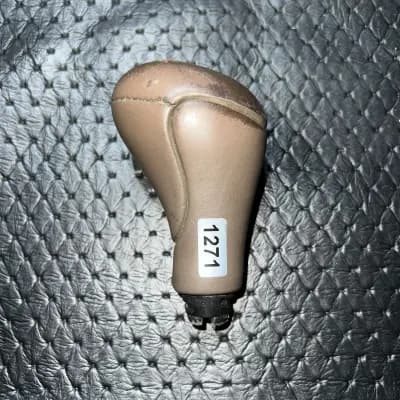 96-02 Mercedes R129 SL500 SL320 Floor Shifter Gear Shift Lever Knob Brown OEM