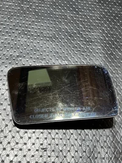90-96 Mercedes R129 300SL SL320 Side View Door Mirror Glass Right Side OEM
