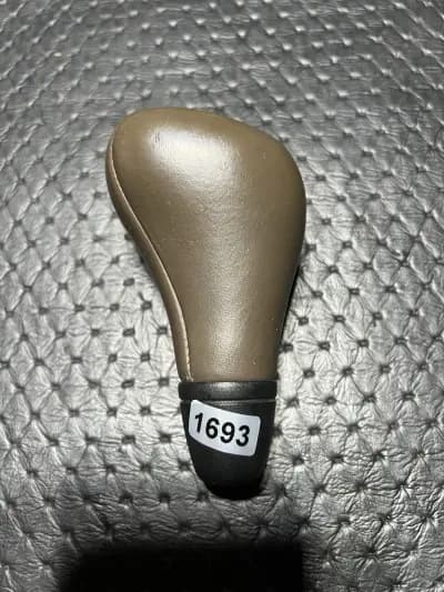 96-02 Mercedes R129 SL500 shift knob, gear shifter, brown Oem