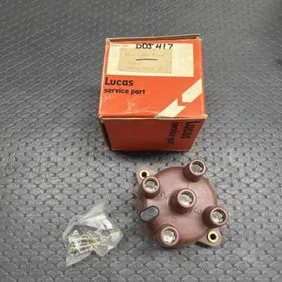 Lucas Distributor Cap DDJ 417 New Old Stock Vintage