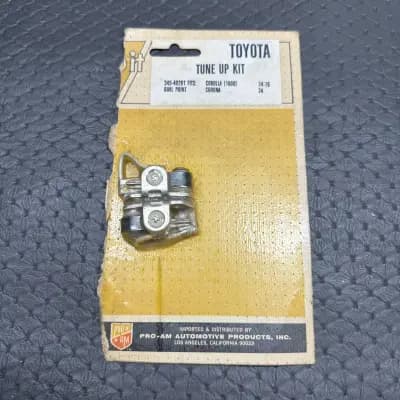 Pro-Am Automotive Product Toyota Tune Up Kit 345-40291 Nos Vintage 74-76 Corolla