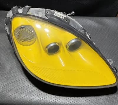 2005-2013 C6 Corvette Z06 Passenger Headlight Assembly GM Yellow OEM Right