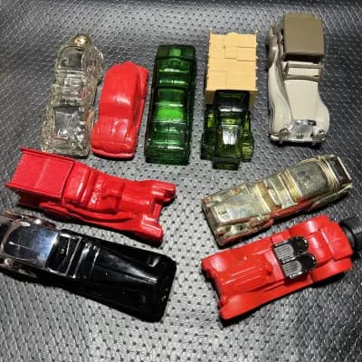 Vintage Avon Car Collectible After Shave Bottles Lot of 9 Empty Bottles