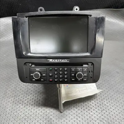 Maserati GranTurismo M145 Head Unit Command Radio CD Navigation N14509 OEM