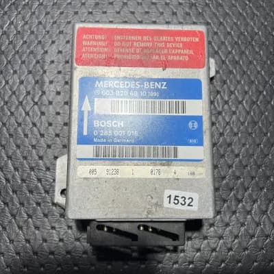 90-02 Mercedes R129 300SL SL500 Convertible Roll Bar Control Module Unit OEM