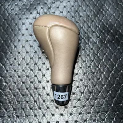96-02 Mercedes R129 SL500 SL320 Floor Shifter Gear Shift Lever Knob Beige OEM