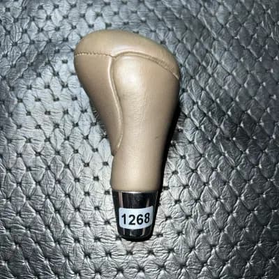 96-02 Mercedes R129 SL500 SL320 Floor Shifter Gear Shift Lever Knob Beige OEM