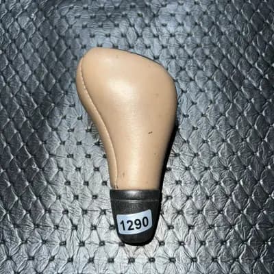 96 Mercedes R129 SL500 shift knob, gear shifter, Tan / Light Brown Oem