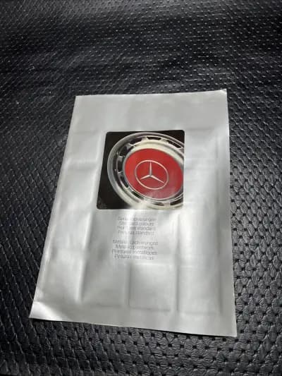 1974-75 Mercedes Benz COLORS Chart 230 280C 450 SEL SL SLC 450SL 450SLC Brochure