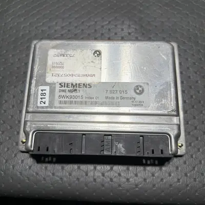 2004 BMW 530i ECM ECU Engine Electronic Control Module Unit 727015 5WK93015 oem