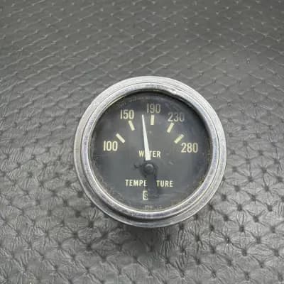 Vintage Stewart Warner Gauge Water Temperature 100-280 Chevy Ford Dodge Custom