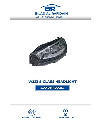 Mercedes-Benz S-Class Headlight W223 A2239065504 – Used Genuine