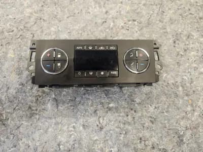 2007-2011 SILVERADO SIERRA TAHOE YUKON DUAL AC HEATER CLIMATE CONTROL SWITCH OEM