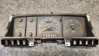 1987-1991 Ford F250 F350 Diesel Instrument Cluster w/Tach Speedo OEM