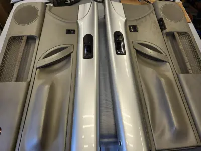 Volkswagen Beetle Door Panel SET 1998 to 2010 OEM Silver /Grey HARDTOP