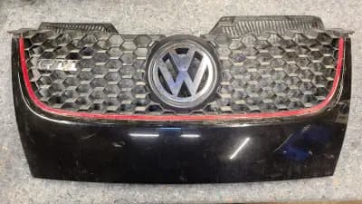 2006 2009 VOLKSWAGEN GOLF GTI 2.0T FRONT RADIATOR GRILLE w / EMBLEM OEM+