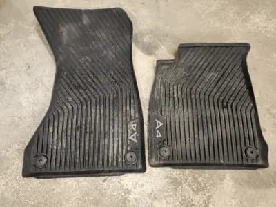 2017 AUDI A4 FLOOR MATS OEM RUBBER