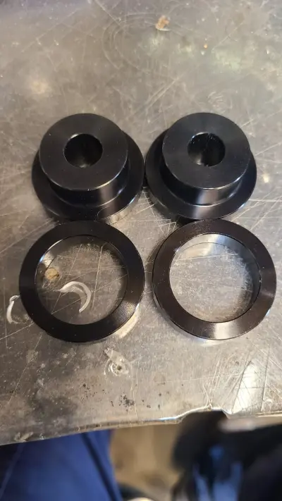 TORQUE SOLUTION DRIVE SHAFT CARRIER BEARING SUPPORT BUSHINGS MITSUBISHI 3000GT
