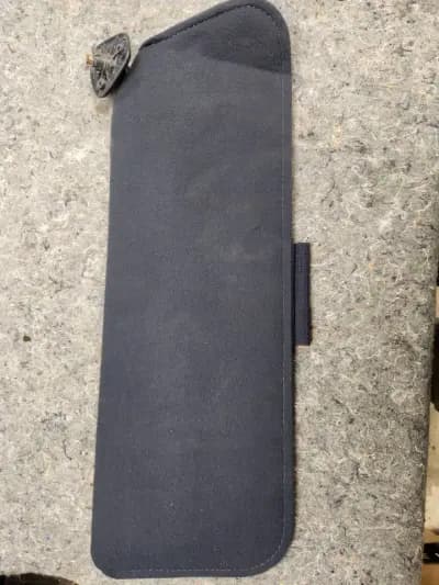 1995-1999 Chevrolet Silverado 2500 Sun Visor Driver Left Side Sunvisor Black OEM