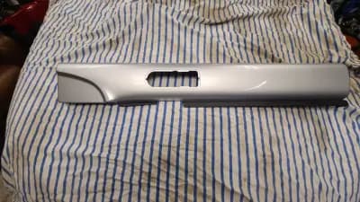 03-10 volkswagen Beetle Passenger Right Door Panel Top Trim silver OEM