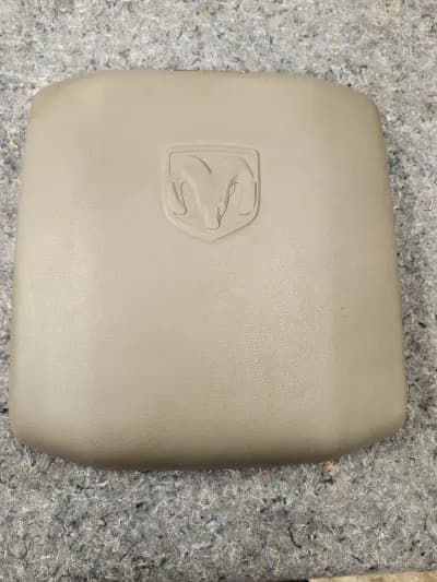 2010-2012 Dodge Ram 1500 Laramie Center Console Lid Arm Rest Armrest Tan